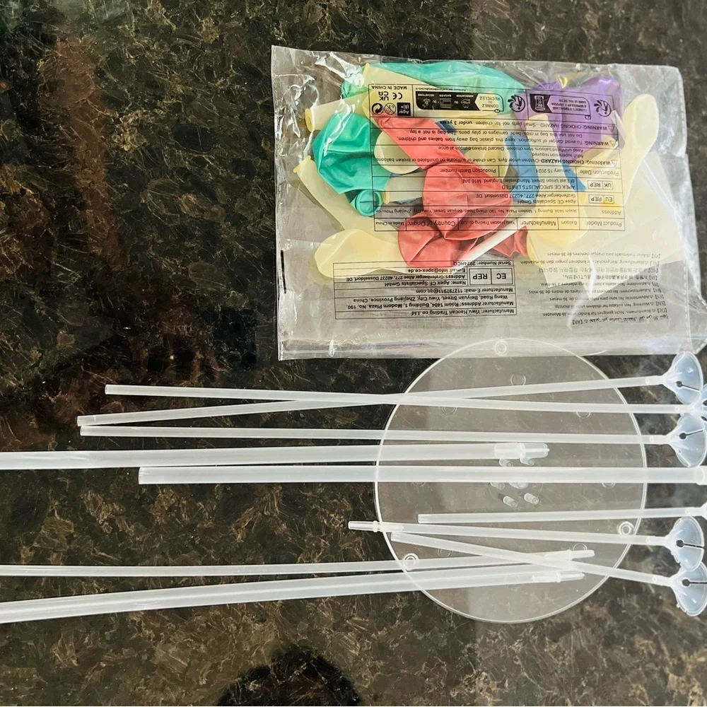 Mermaid Party Supplies Set - Multicolor